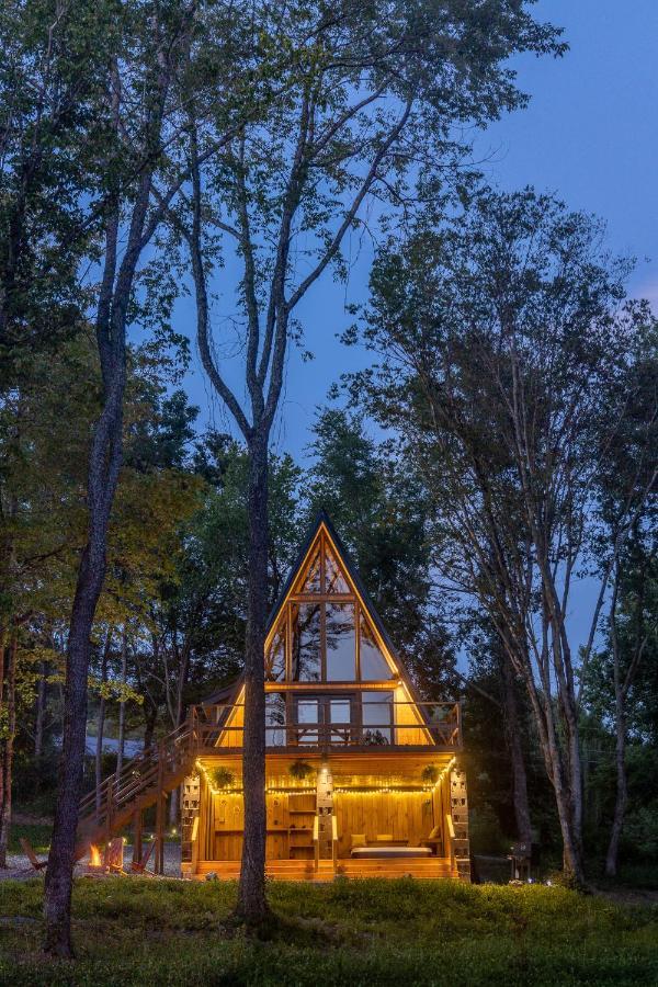 Valhalla Cabins Aframes With Hot Tubs & Sauna Cosby Экстерьер фото